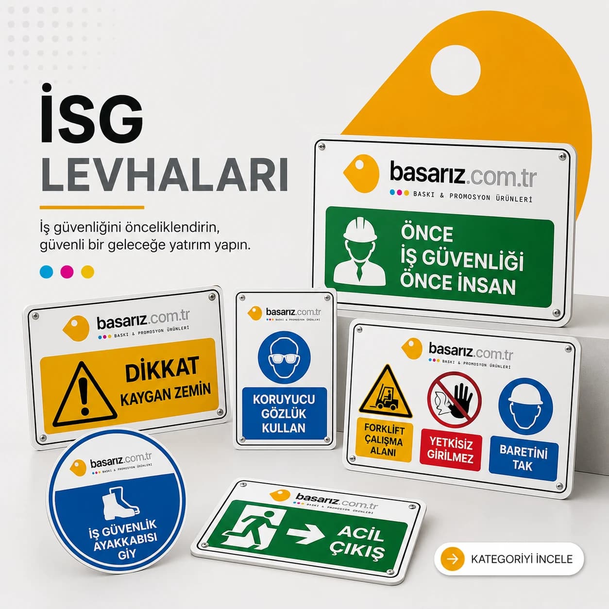İş Güvenliği Levhaları